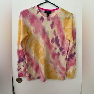 Charter Club Cashmere Tie Dye Sweater